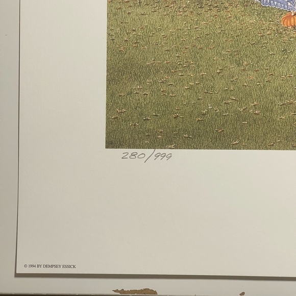 Unframed Dempsey Essick painting print - Picture 2 of 4